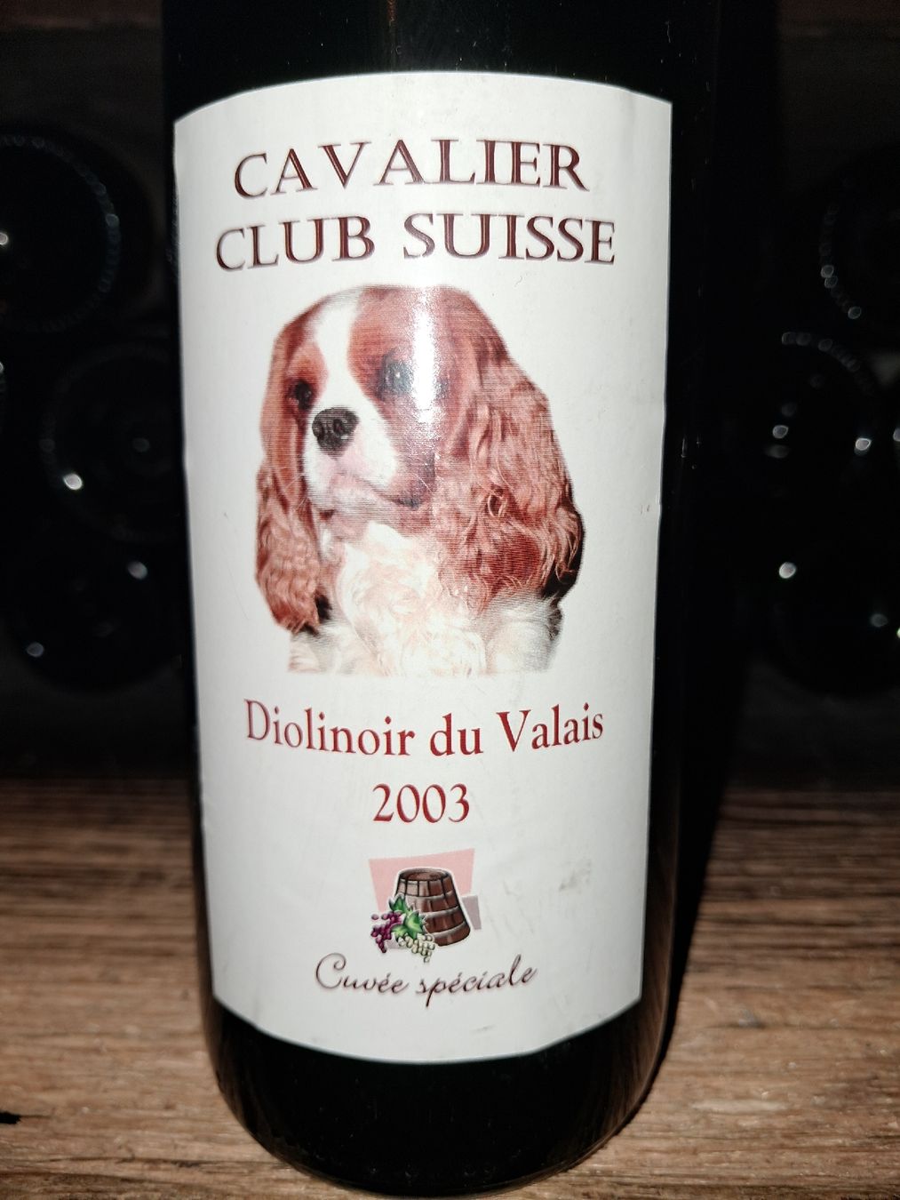 Vino: Diolinoir du Valais  Suisse 2003 – Nuovo e nell'imballaggio originale da Le locle venduto da juliensaran 1