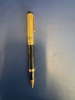 Edler Gold/Schwarz Kugelschreiber - Top Zustand! 🖋️