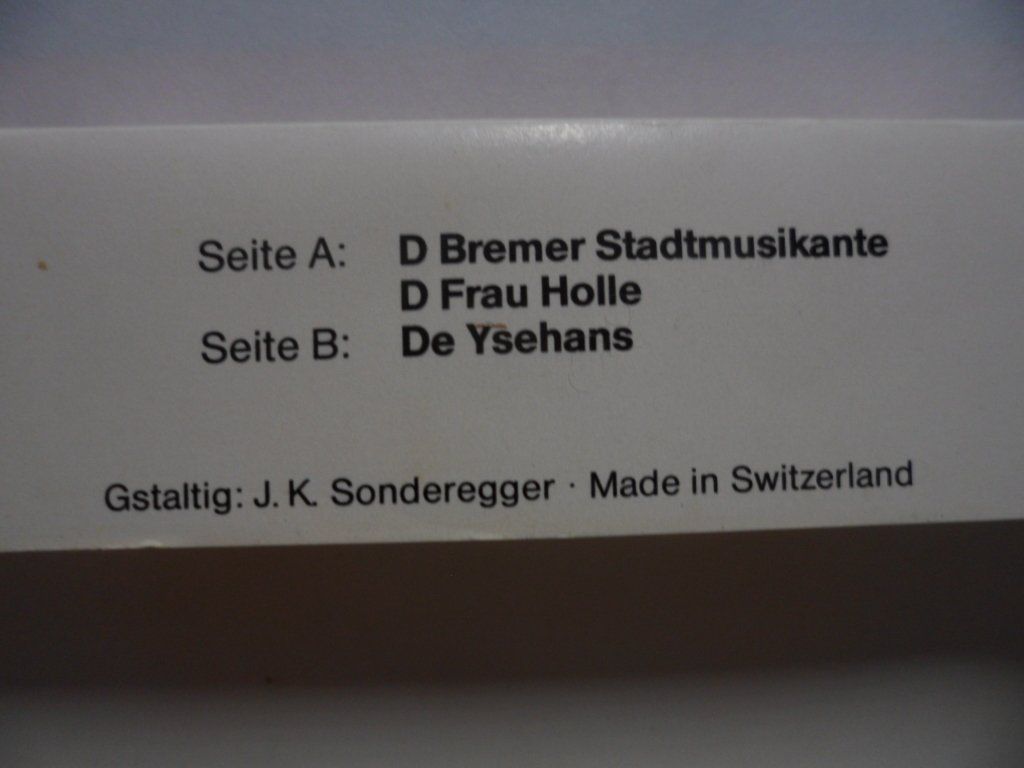 Musicassette: d` Bremer  Stadtmusikante – Usato da Langnau i. E. venduto da gf2_29jt 1