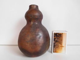 Japanische kleine Vase Bizen Keramik Japan vintage signiert