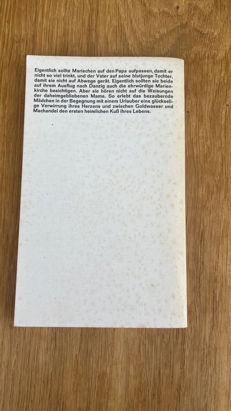 Libri: Barbara Noack - Danziger Liebesgeschichte,1975 – Usato da Schübelbach venduto da Dolly990_2 1
