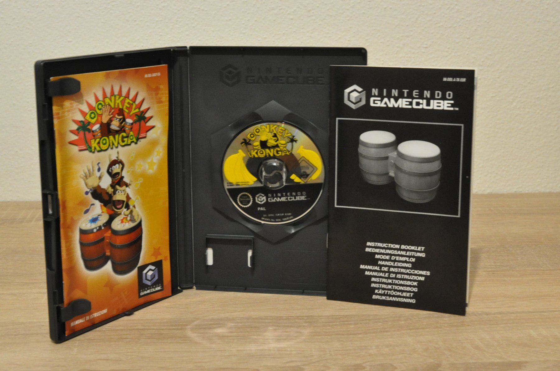 Giochi: Donkey Konga Bongos & Gioco per GameCube Usato – Usato da Vezia venduto da lel_xfz5 1