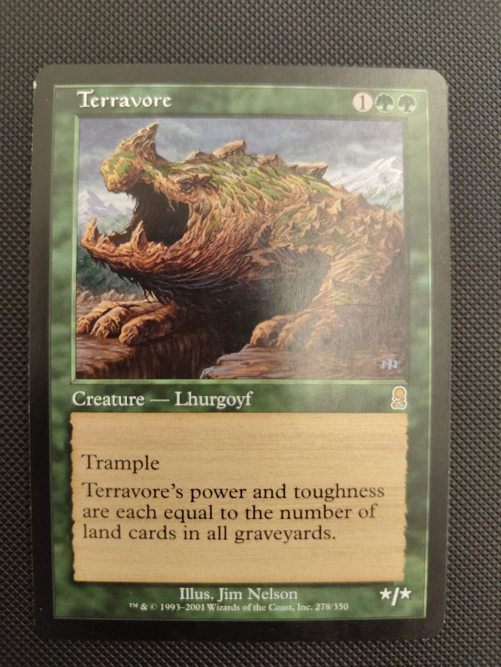 Magic The Gathering Carte collezionabili: Terravore Odyssey Edition – Usato da Obergerlafingen venduto da kingslayer4