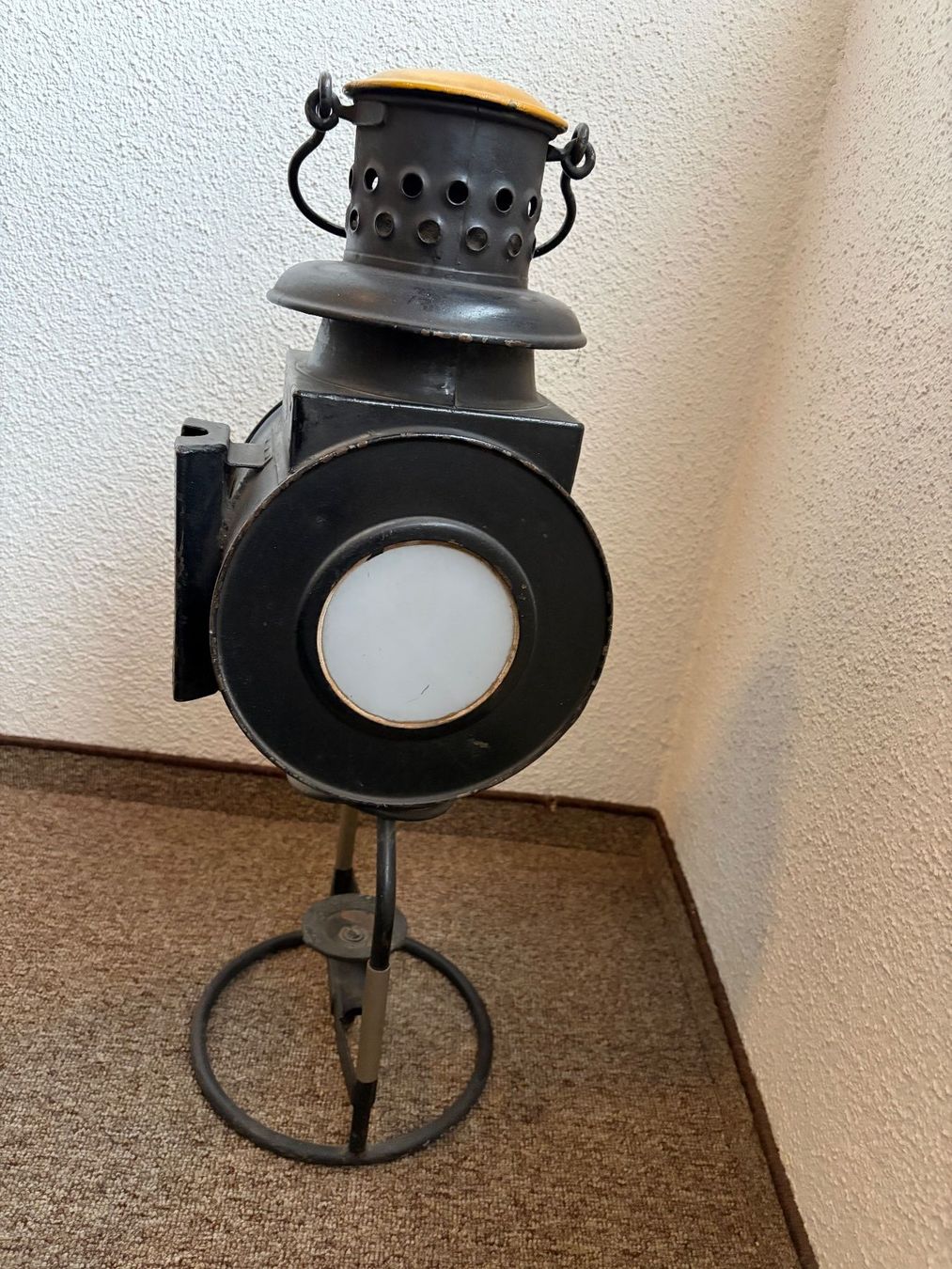 Lampade: Alte OSMEKA Eisenbahnlaterne - Nostalgie pur! – Usato da Uetendorf venduto da Superaebi 3