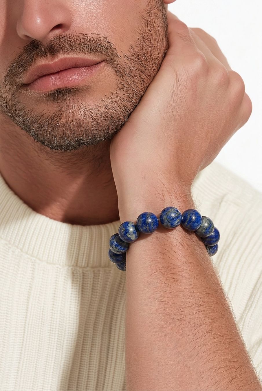 Bracciali & Braccialetti: Lapislazuli Armkette NEU – Nuovo e nell'imballaggio originale da Basel venduto da Chili007