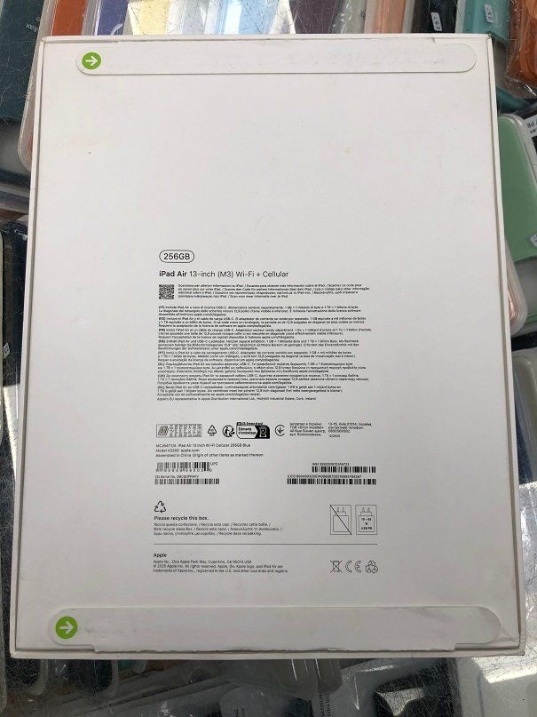 Apple Tablet PC: IPAD AIR 13" M3 256GB 5G WIFI+CELLULAR LADEZYKLEN "7"!!!!!! – Gebraucht aus Zürich von Handymarkt 6