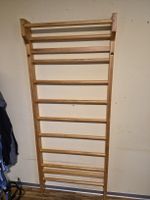 Sprossenwand Holz 10 Sprossen guter Zustand