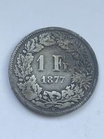 1 Fr. 1877 - Silber (Ag) / Rare!