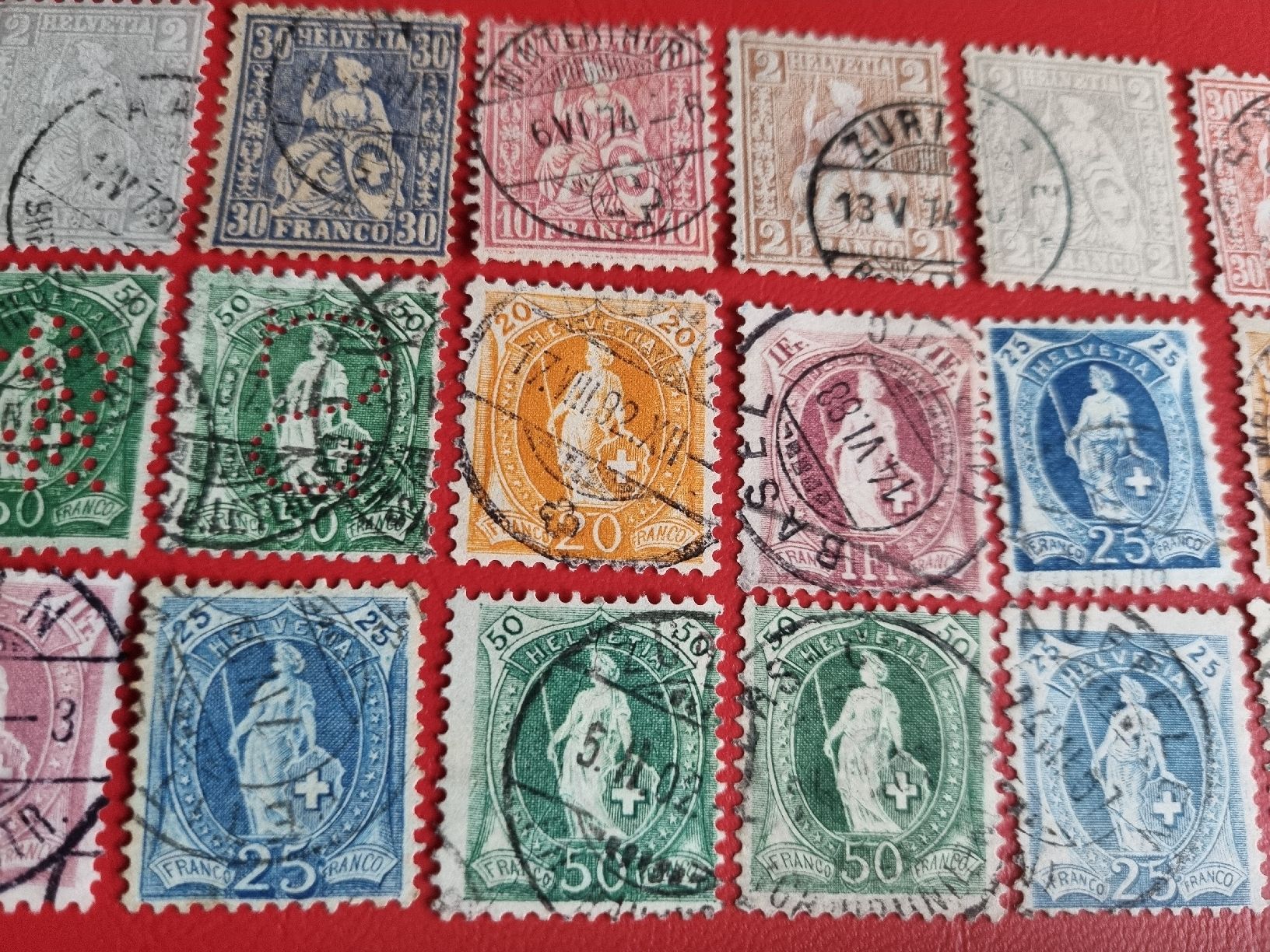 Alle Briefmarken: GUTE SAMMLUNG SCHWEIZ AB 1862 - STARTPREIS 1.- – Gebraucht aus Heimenschwand von rog_p7h9 3