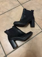 Bottines Timberland cuir noir taille 38.5