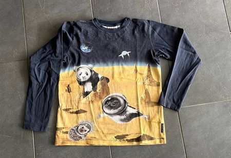 MOLO Shirt Astronauten Tiere 152