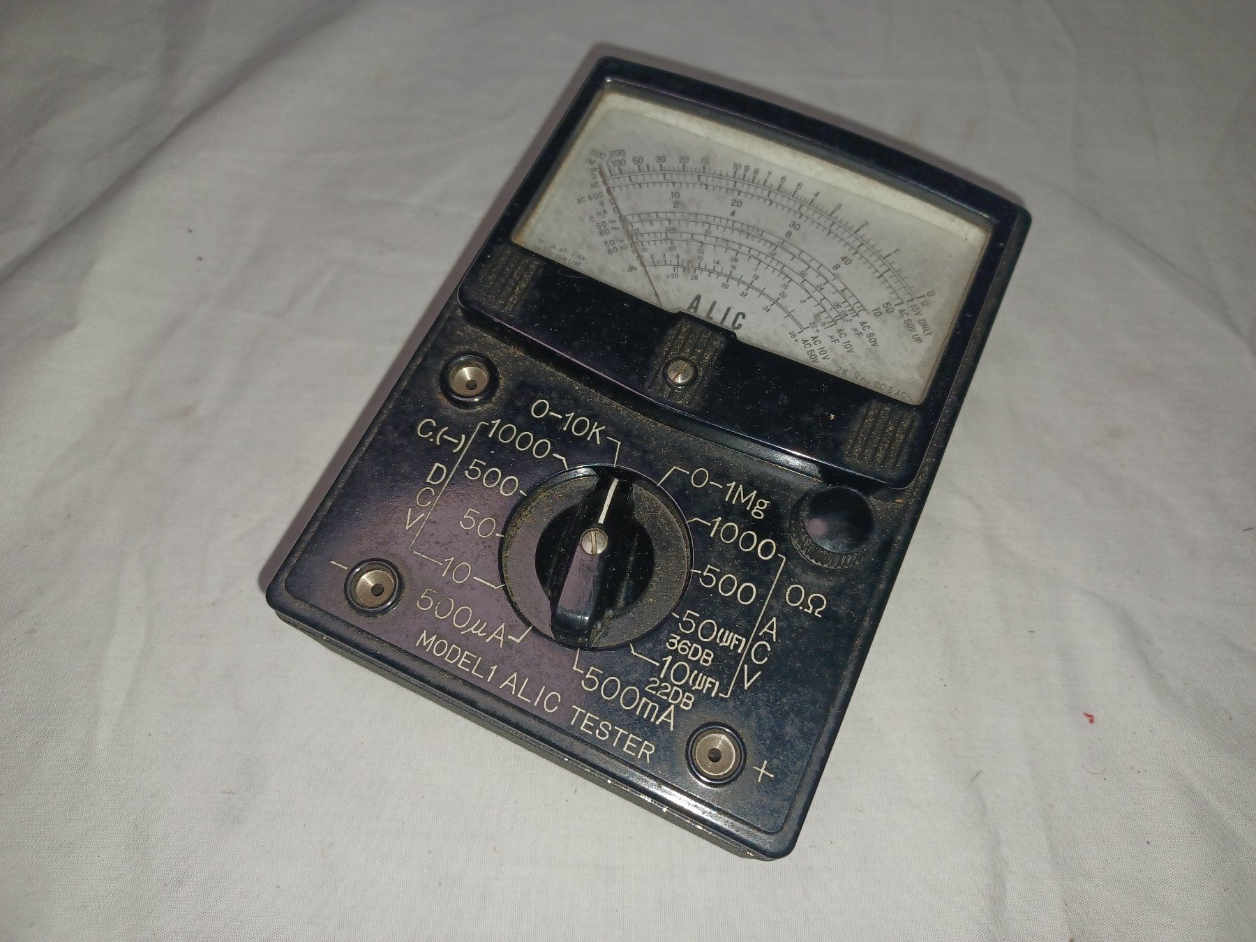 Misurare: Alic Multimeter, Vintage – Difettoso da Linthal venduto da Luther 1