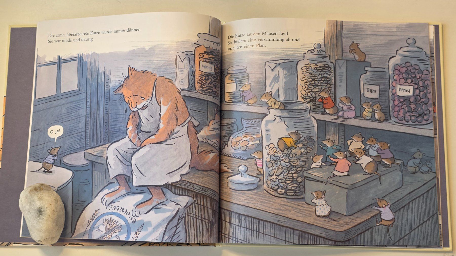 Libri: DIE KATZE DES BÄCKERS von Posy Simmonds – Nuovo (secondo la descrizione) da Dürnten venduto da Bachtelrider_ 7