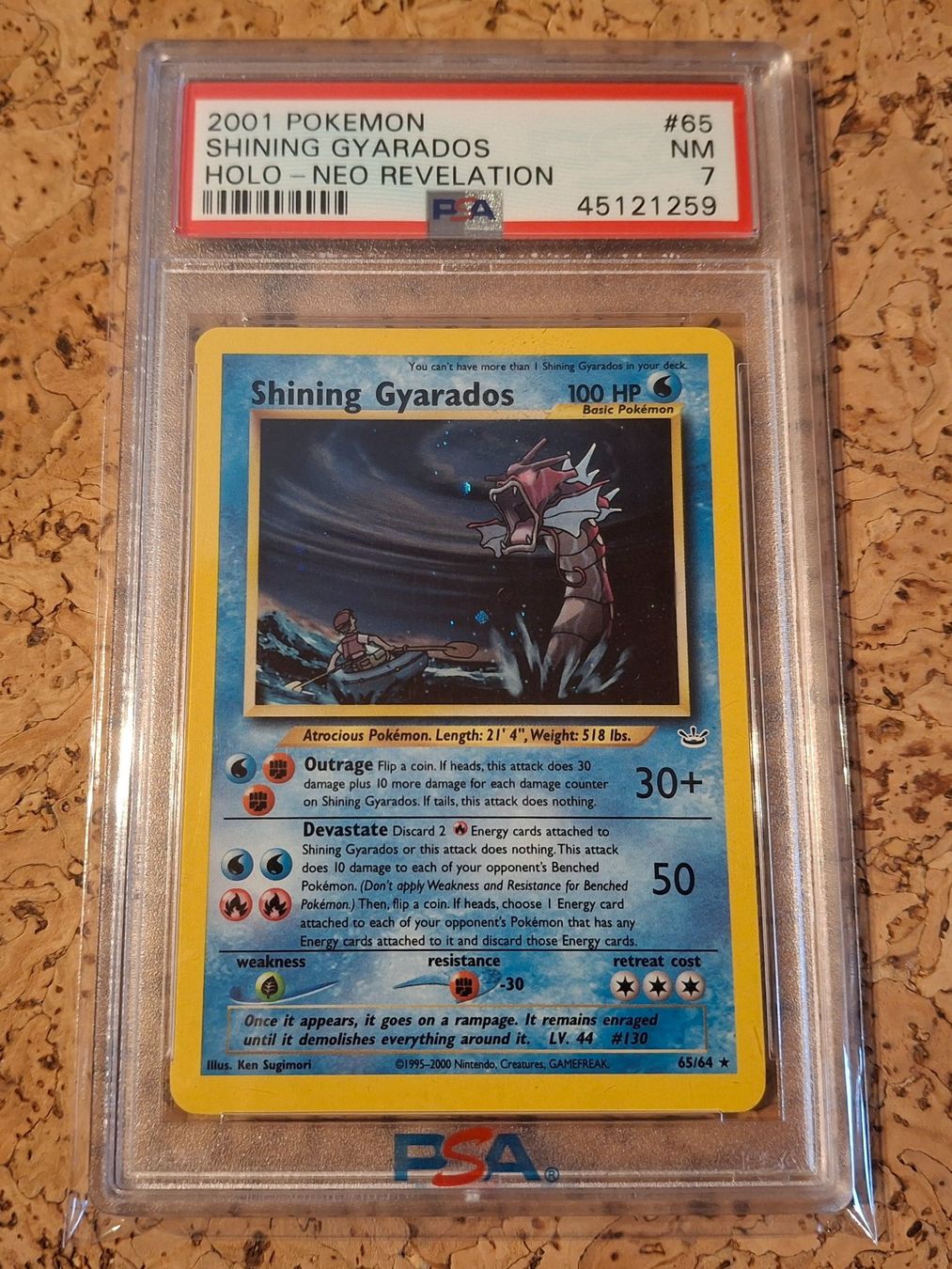 Pokémon Carte collezionabili: Shining Gyarados 65 PSA 7 EN – Nuovo (secondo la descrizione) da Charrat venduto da Magmar 1