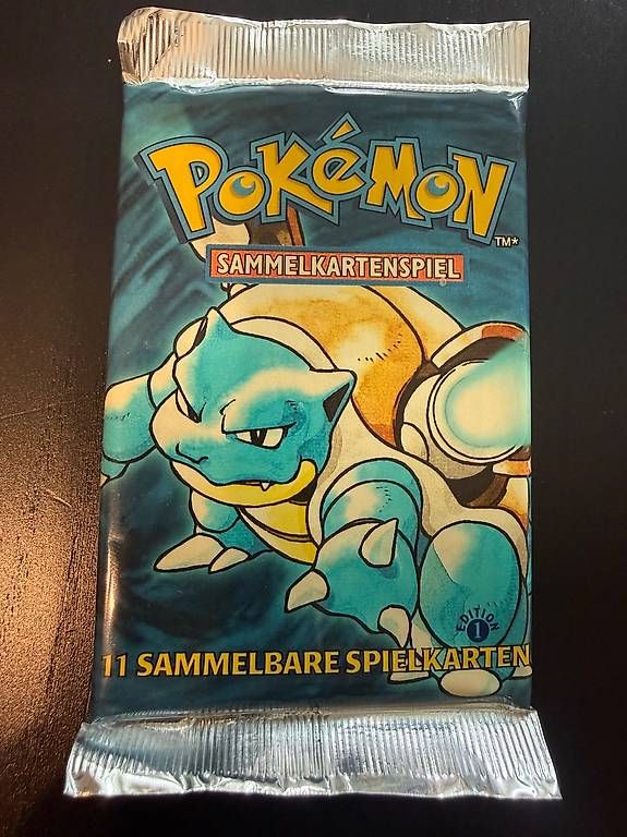 Sammelbilder & Trading cards: Pokémon Blastoise Booster Deutsch 1. Edition Sealed  – Gebraucht aus Embrach von Glumanda1992