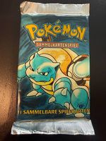 Pokémon Blastoise Booster Deutsch 1. Edition Sealed 