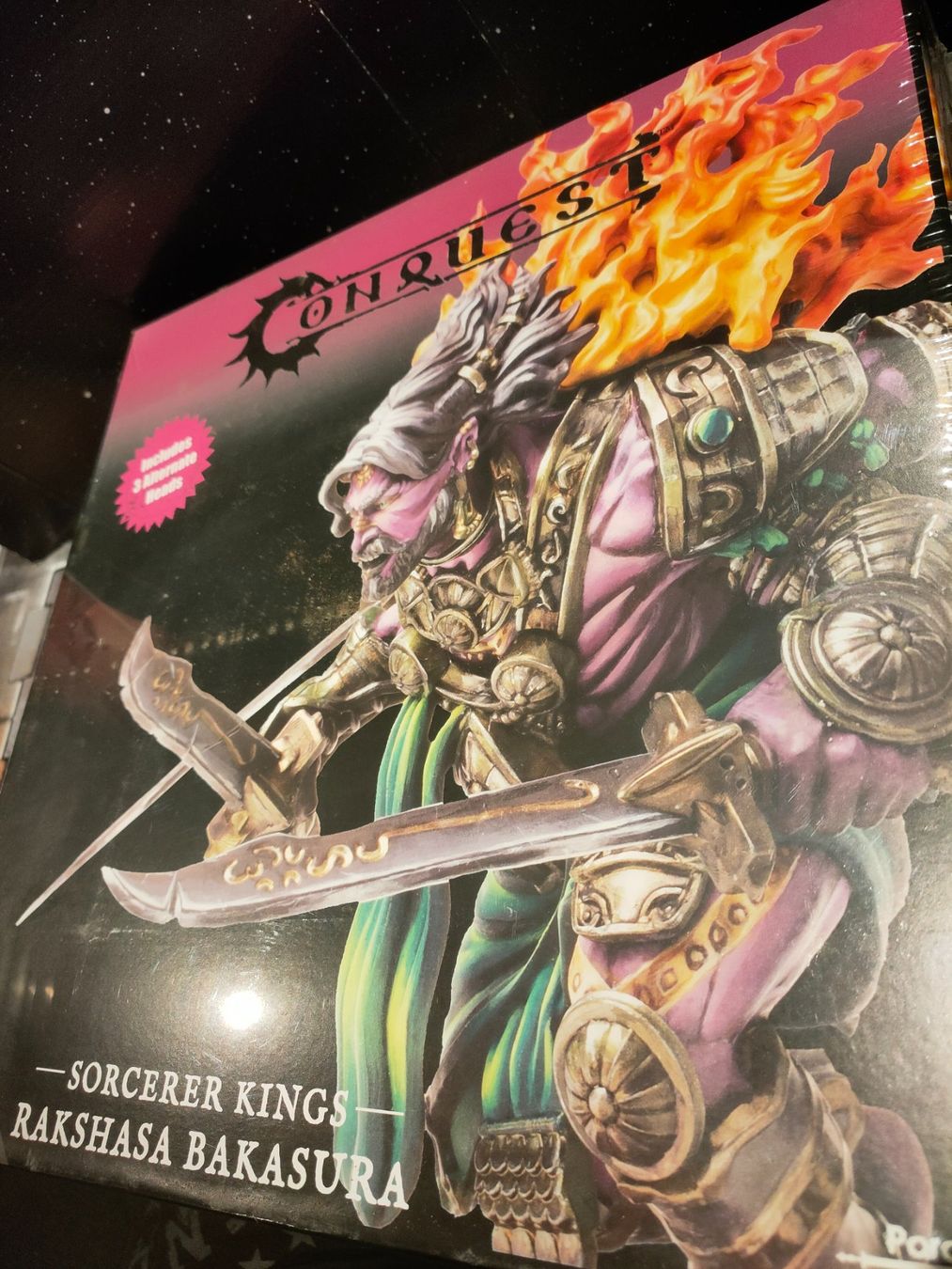 Giochi: Conquest, Rakshasa, Sorcerer Kings, Alternative ä. Warhammer – Nuovo e nell'imballaggio originale da Baden venduto da Araneus