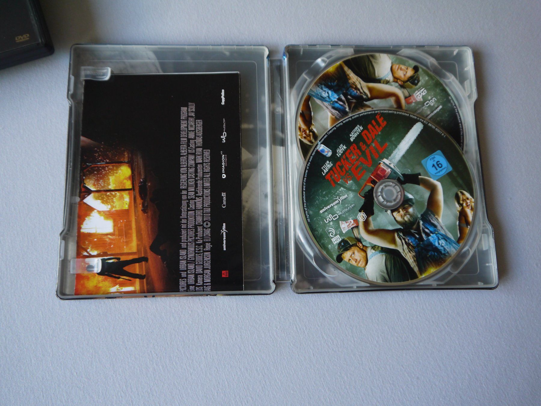 Tutti i DVDs: TUCKER & DALE vs. DEVIL- Steelbook - Blu Ray+ DVD – Usato da Hagendorn venduto da Blaf 1