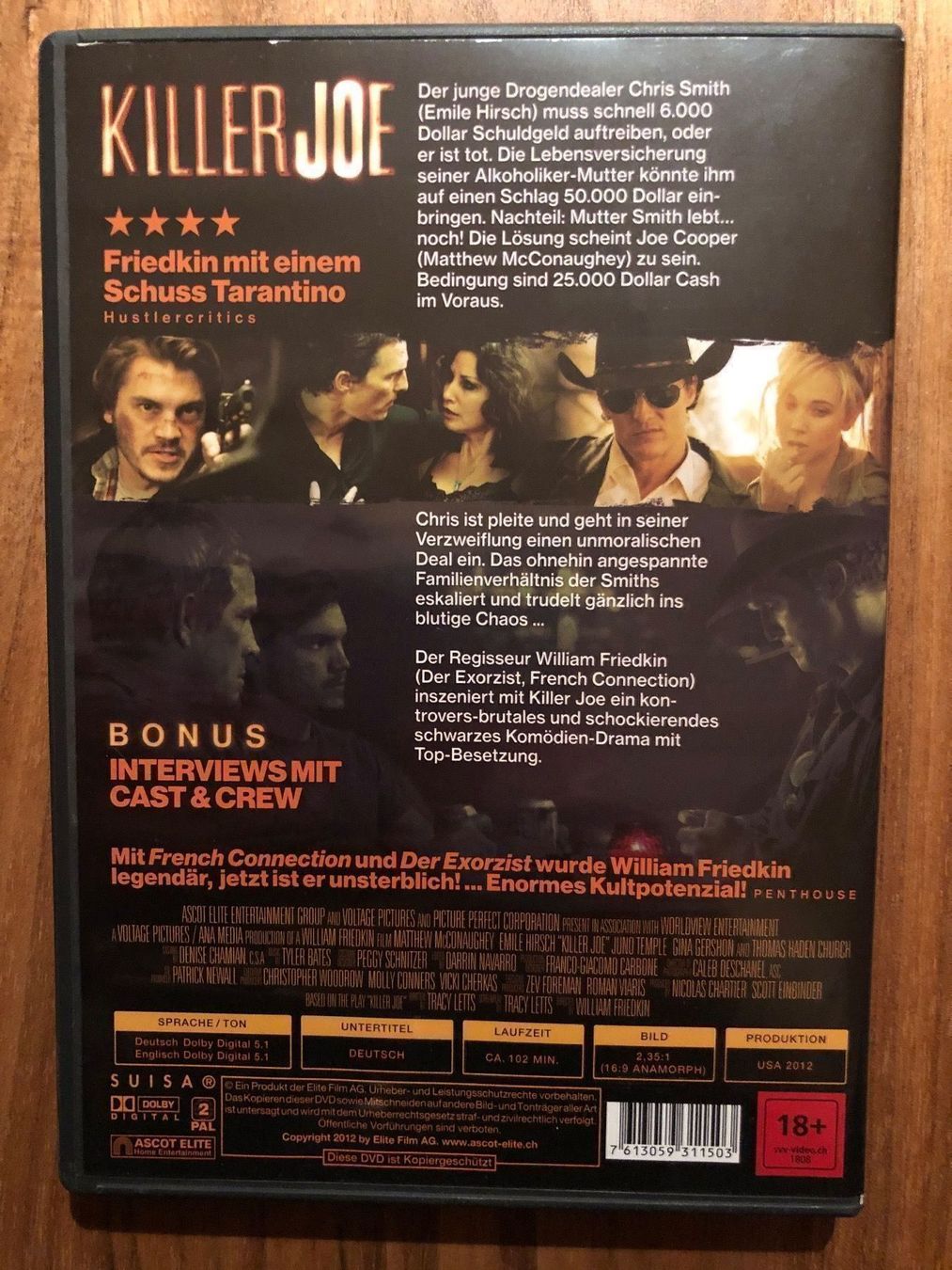 Tous les DVDs: DVD Killer Joe – D'occasion à Belp par brb66 1
