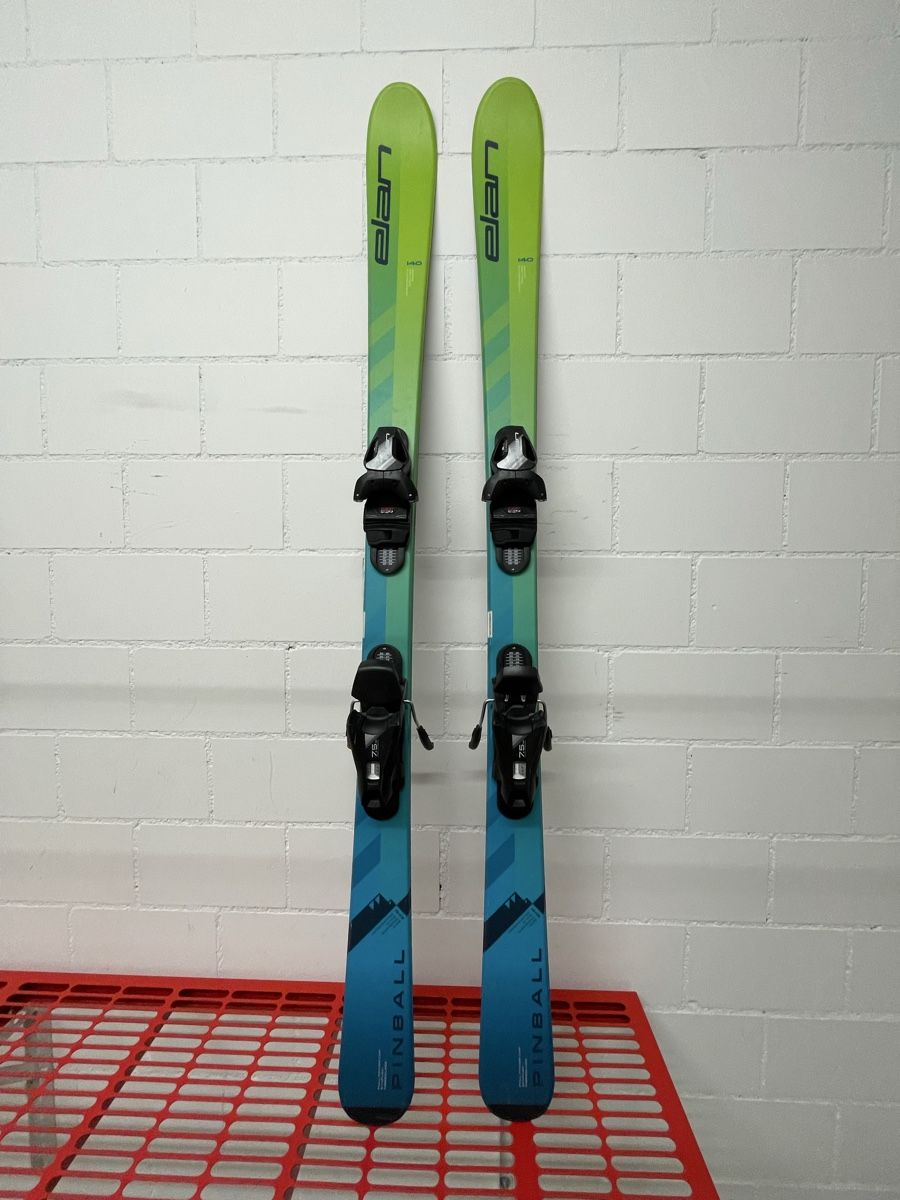 ski occasion enfant ELAN PIN-BALL taille: 115 cm = 1 mètre