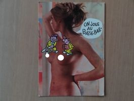 Erotik - AK  - On Joue Au Baise-ball