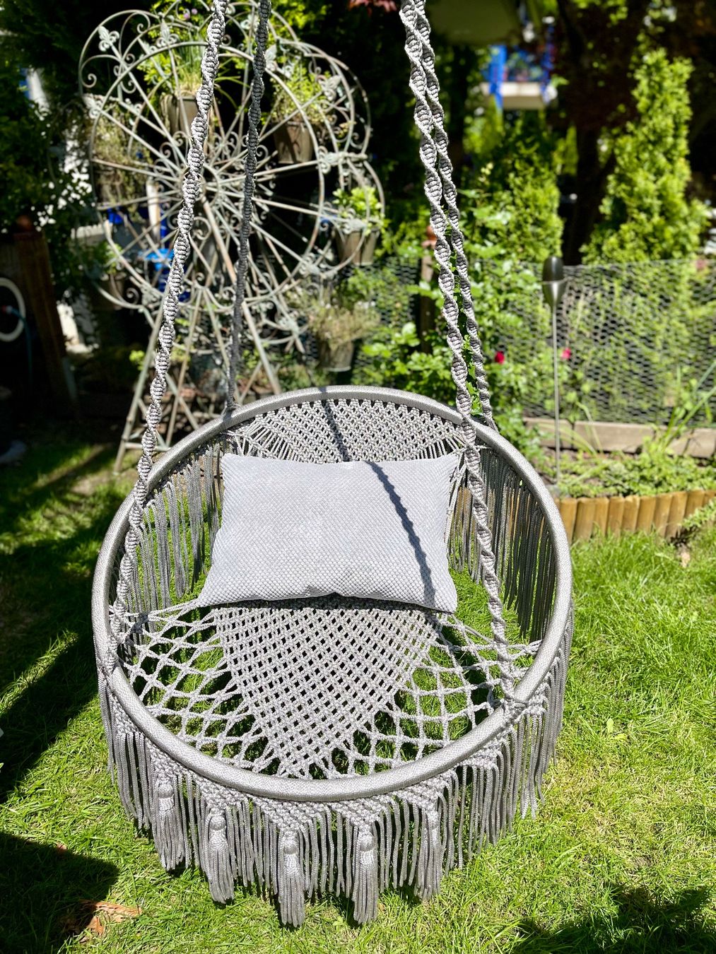 Poltrone pensili da giardino: Hängesessel für Ihre Wohnung, Terrasse, Balkon oder Garten – Nuovo e nell'imballaggio originale da Adliswil venduto da Ajoure_Atelier 2