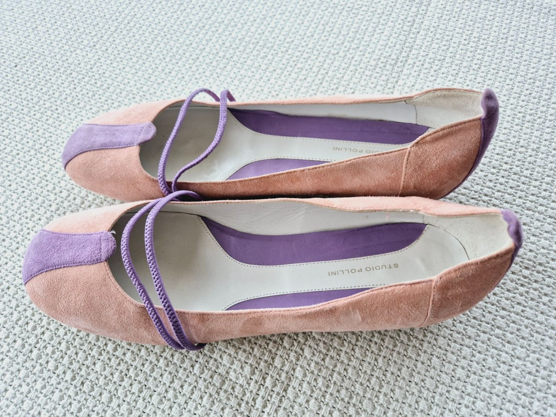 Damenschuhe: BALLERINAS STUDIO POLLINI 38 ECHT LEDER SCHUHE,  TOP – Gebraucht aus Elsau von the-colorful-side 3