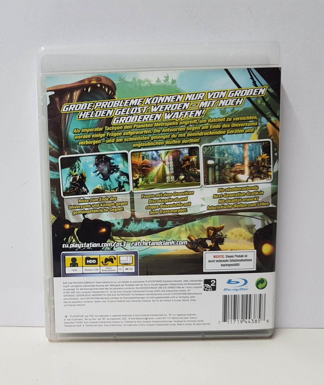 Sony Jeux: PS3 Ratchet & Clank Tools Destruction – D'occasion à Schüpfheim par Game-Paradis 2