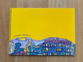 Skizzenbuch leere Seiten - La Pedrera Barcelona - Gaudí
