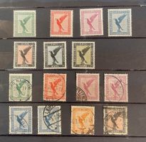 Deutsches Reich Luftpost 1926 Lot mit Falz u. gestempelt