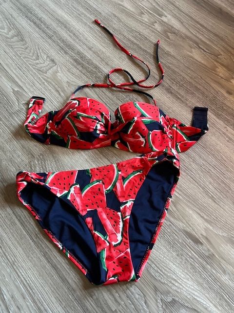 Costumi da bagno & Bikini: Das Bikini Sets Gr S 36/38 tragbar – Nuovo (secondo la descrizione) da Neerach venduto da romiping