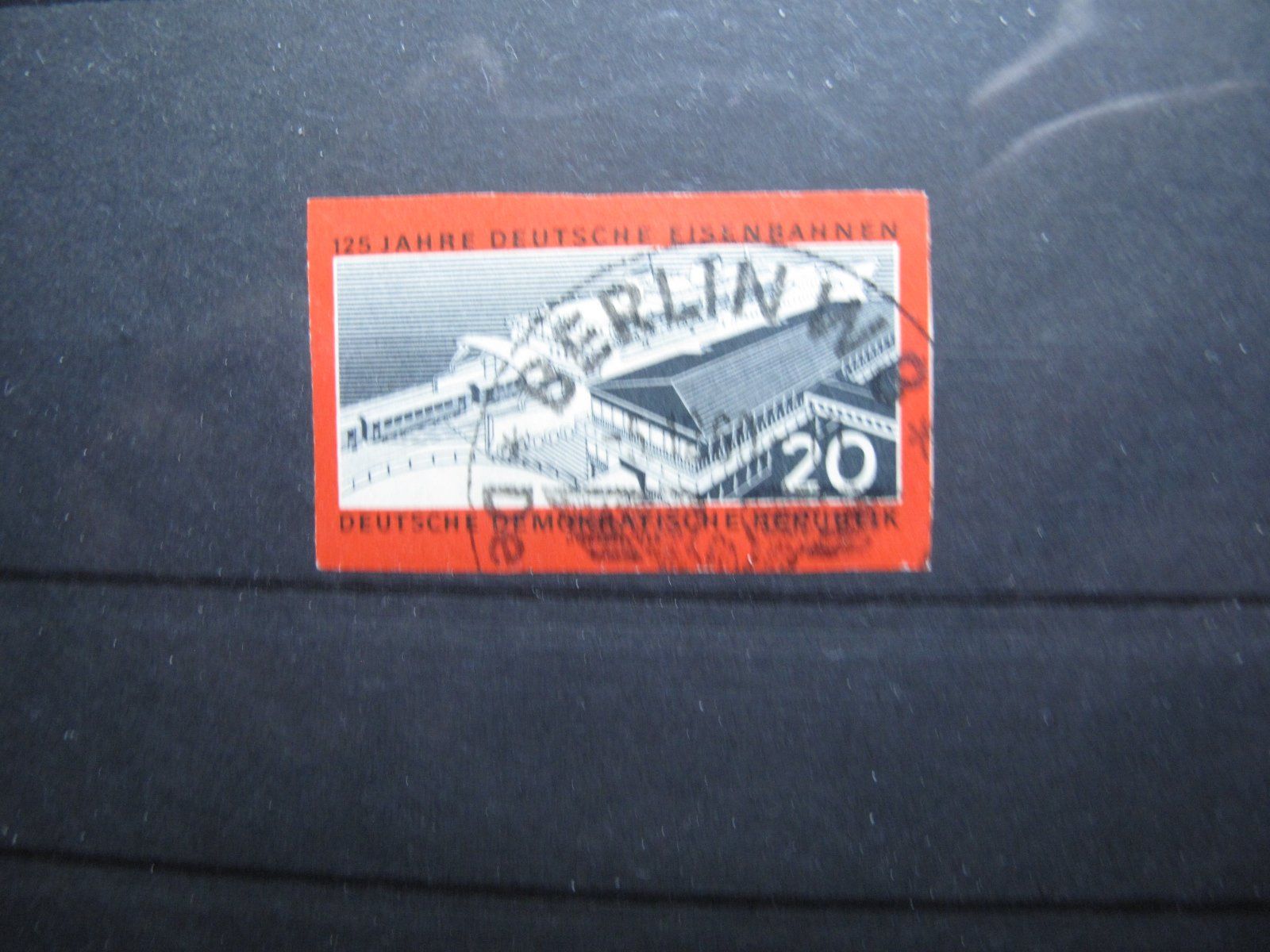 Alle Briefmarken: DDR 1960 Deutsche Eisenbahnen gest – Gebraucht aus Wil SG von fva01