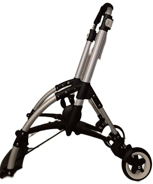 Kinderwagen: Bugaboo Bee Gestell (Neu) silber – Gebraucht aus Winterthur von Happy-Baby 2