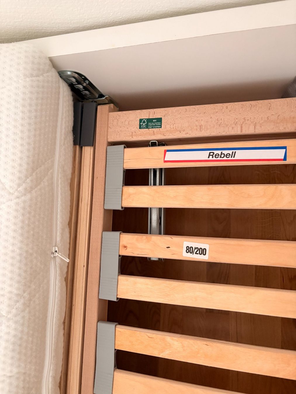 Letti: Bett mit 2 Matratzen und Lattenrost – Usato da Samstagern venduto da tiffi76 1
