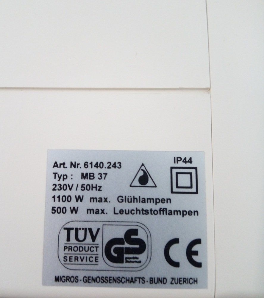 Sistemi d'allarme: Bewegungsmelder MB-37, Security line – Usato da Werdenberg venduto da EXA-Secondhand 4