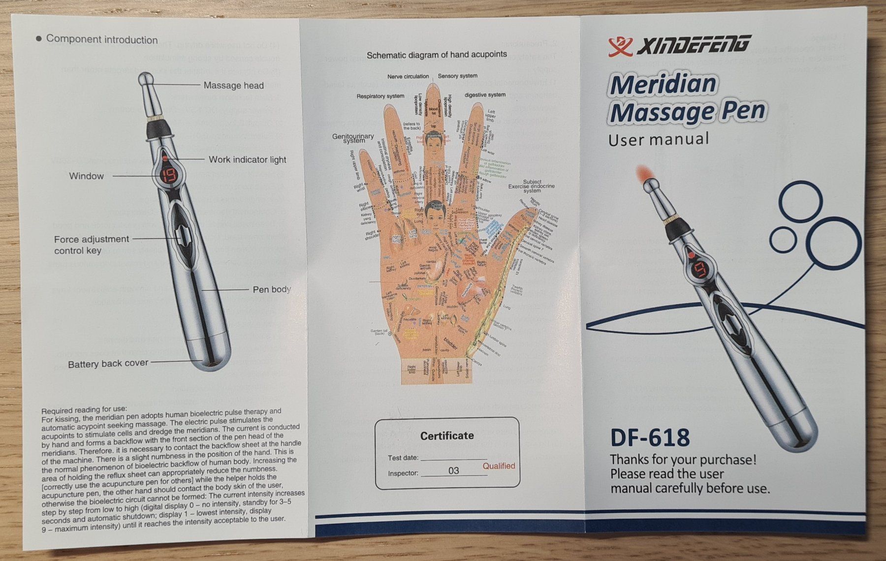 Dispositivi per massaggi: Meridian Massage Stift – Nuovo (secondo la descrizione) da Zürich venduto da Agios 2