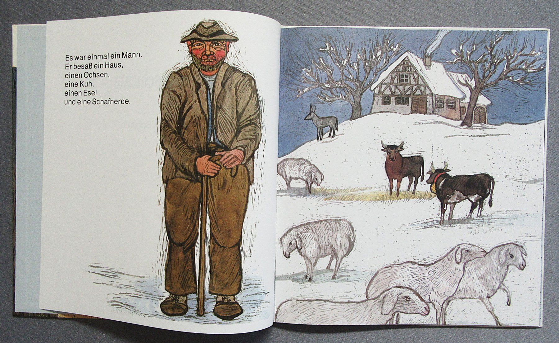 Libri: Eine Wintergeschichte - Geschichte von Max Bolliger – Usato da Auenstein venduto da Padabimbim 1