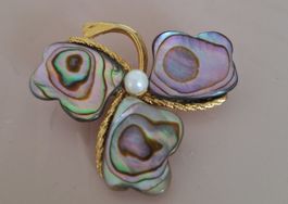ABALONE VINTAGE ZAUBERHAFTE BROSCHE