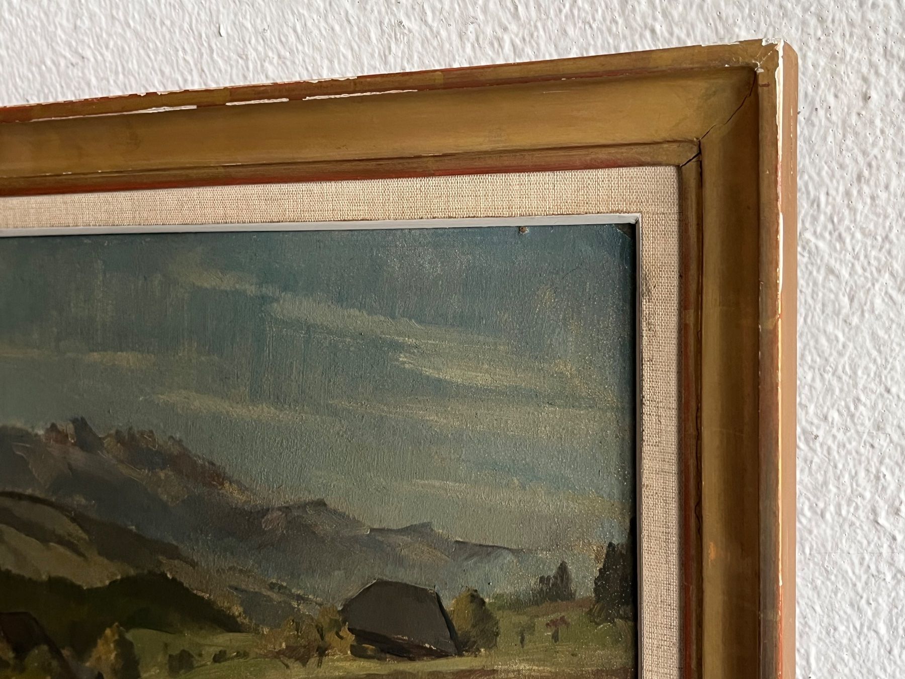 Dipinti: ALFRED ANKLIN Schweizer Alpen Landschaft Ölgemälde – Usato da Basel venduto da PAUL_ART 8