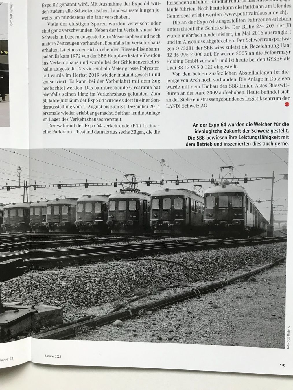 Riviste & Magazine: Semaphor Klassiker der Eisenbahn, Nr.82, Sommer 2024 – Usato da Köniz venduto da vasco013 4