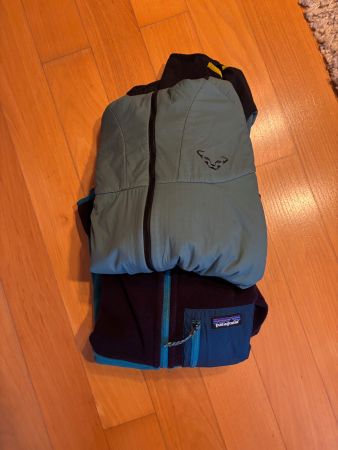 Dynafit Mezzalama Polartec Alpha & Patagoina Fleece Jacke