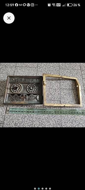 Altro per la casa: Antikes Briefkasten - Element aus Messing  – Usato da Wila venduto da neu_s8qs 1