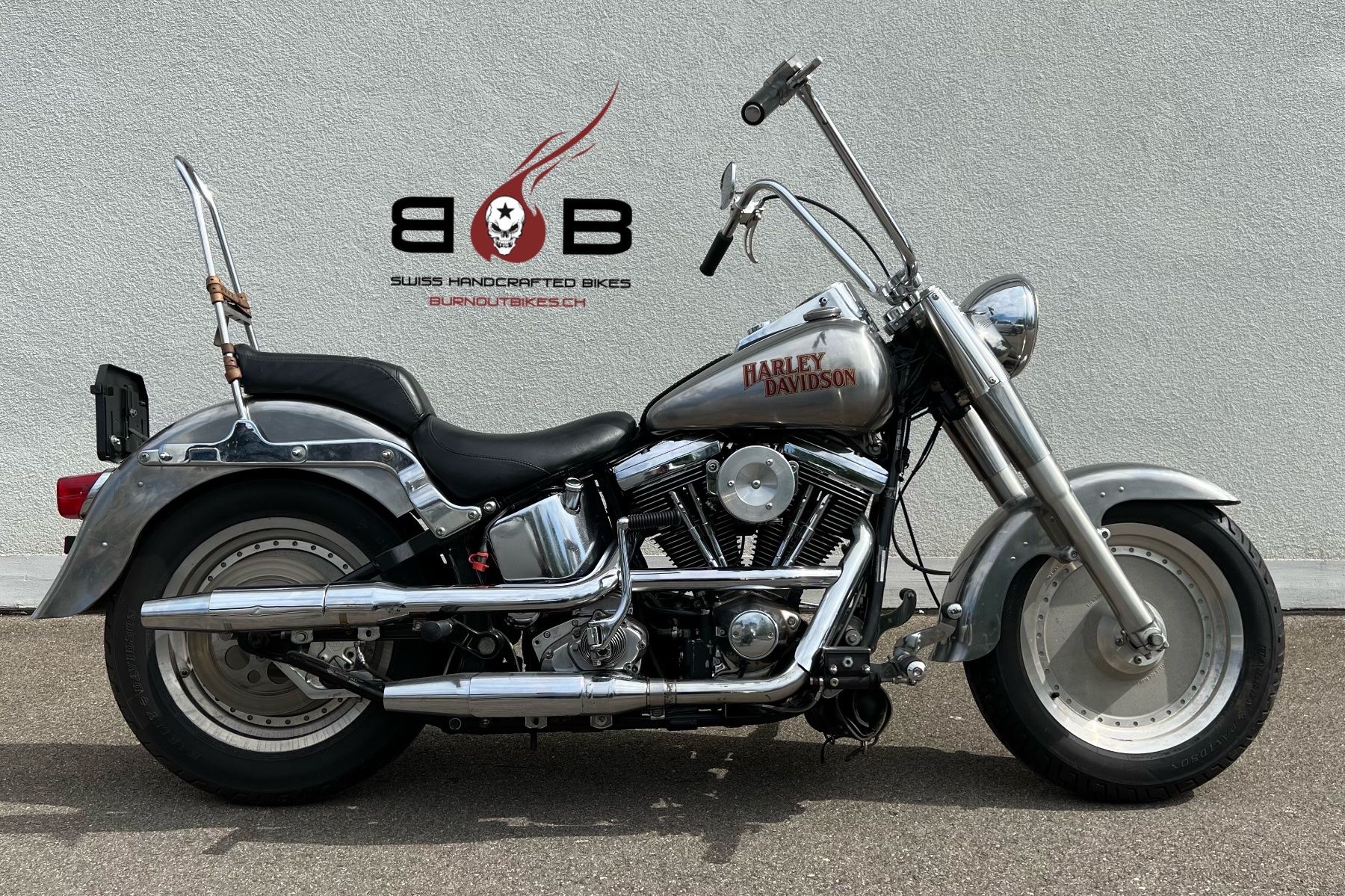Harley-Davidson Chopper: HARLEY-DAVIDSON FLSTF Fat Boy Softail – Usato da Sirnach venduto da B.O.B.BIKES 1