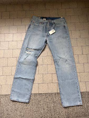 *NEU* Levi's 501 Jeans hellblau Grösse W32 L30 gebraucht