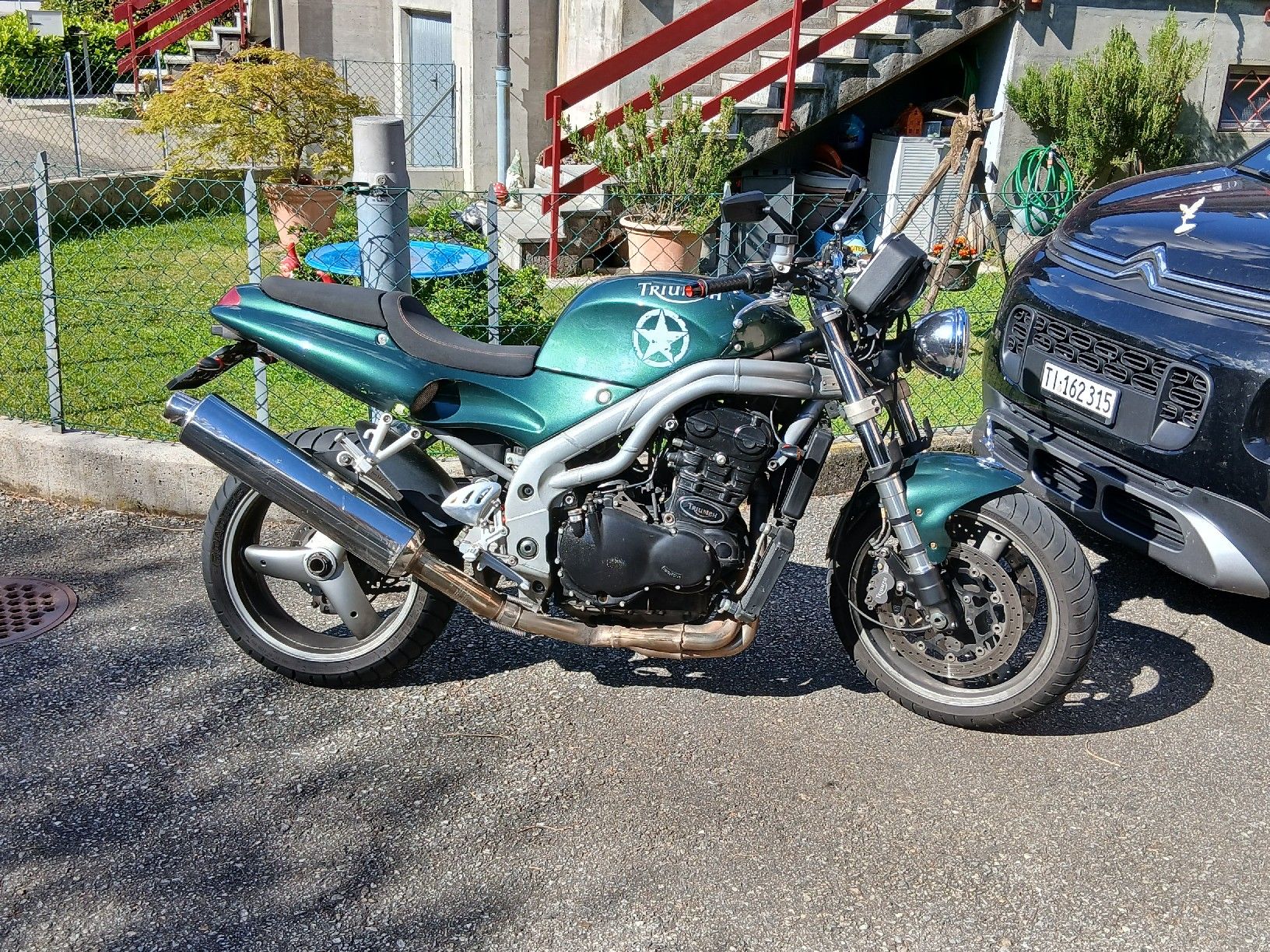 Triumph Route: Triumph Speed Triple 955 – D'occasion à Quartino par robylag 1