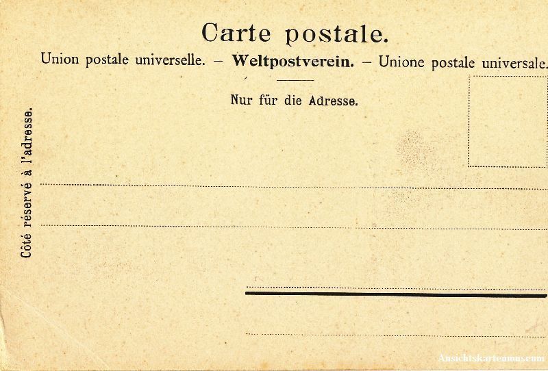 Cartoline postali: Neuchâtel - Pierre à Bot + c1900 – Usato da Emmenbrücke venduto da teestube 1