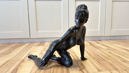 Erotische Skulptur, vermutlich Bronze, 4,4 kg