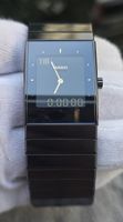 Montre Rado DiaStar céramique noire,dual time nice condition