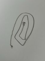 Silber 800 Curb Kette 