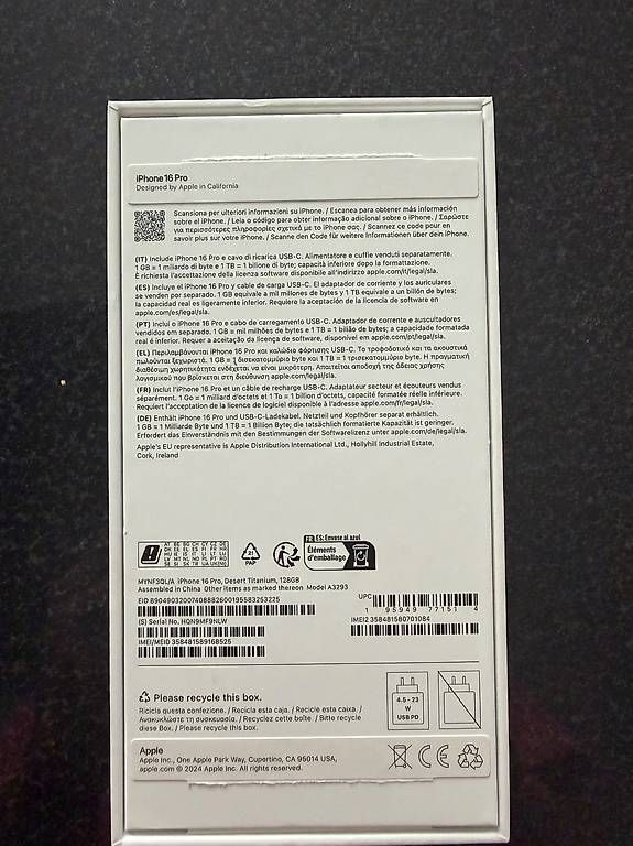 Handys / Smartphones: Apple iPhone 16 Pro, Desert Titanium, 128 GB – Gebraucht aus Zuchwil von Alelerma 2